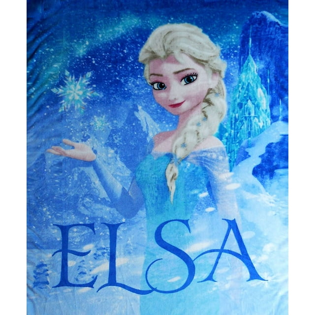 Disney Frozen Elsa Palace 40" x 50" Silk-Touch Throw, 1 Each