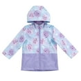 thumbnail image 1 of Disney Frozen Elsa Princess Anna Zip Up Waterproof Rain Jacket Toddler to Little Kid, 1 of 5