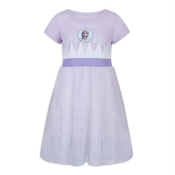 Disney Frozen Elsa Princess Girls Dress for Toddlers and Big Kids (Girls) Sizes 2T - 12