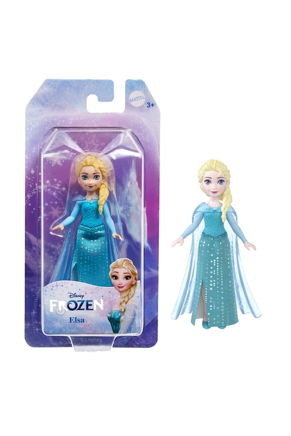 Elsa Small Doll, Poseable and Collectible Disney Toy Inspired by the Movie