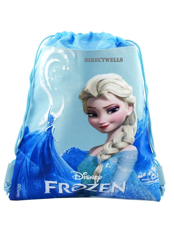 Disney Frozen Elsa Snow White Drawstring Bag