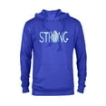 thumbnail image 1 of Disney Frozen Elsa Strong - Pullover Hoodie for Adults - Customized-Royal Heather, 1 of 5