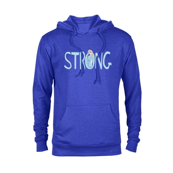 Disney Frozen Elsa Strong - Pullover Hoodie for Adults - Customized-Royal Heather
