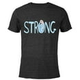 thumbnail image 1 of Disney Frozen Elsa Strong - Short Sleeve Blended T-Shirt for Adults - Customized-Black, 1 of 5