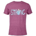 thumbnail image 1 of Disney Frozen Elsa Strong - Short Sleeve Blended T-Shirt for Adults - Customized-Purple, 1 of 5