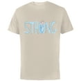 thumbnail image 1 of Disney Frozen Elsa Strong - Short Sleeve Cotton T-Shirt for Adults - Customized-Natural, 1 of 5