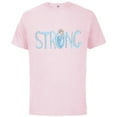 thumbnail image 1 of Disney Frozen Elsa Strong - Short Sleeve Cotton T-Shirt for Adults - Customized-Soft Pink, 1 of 5