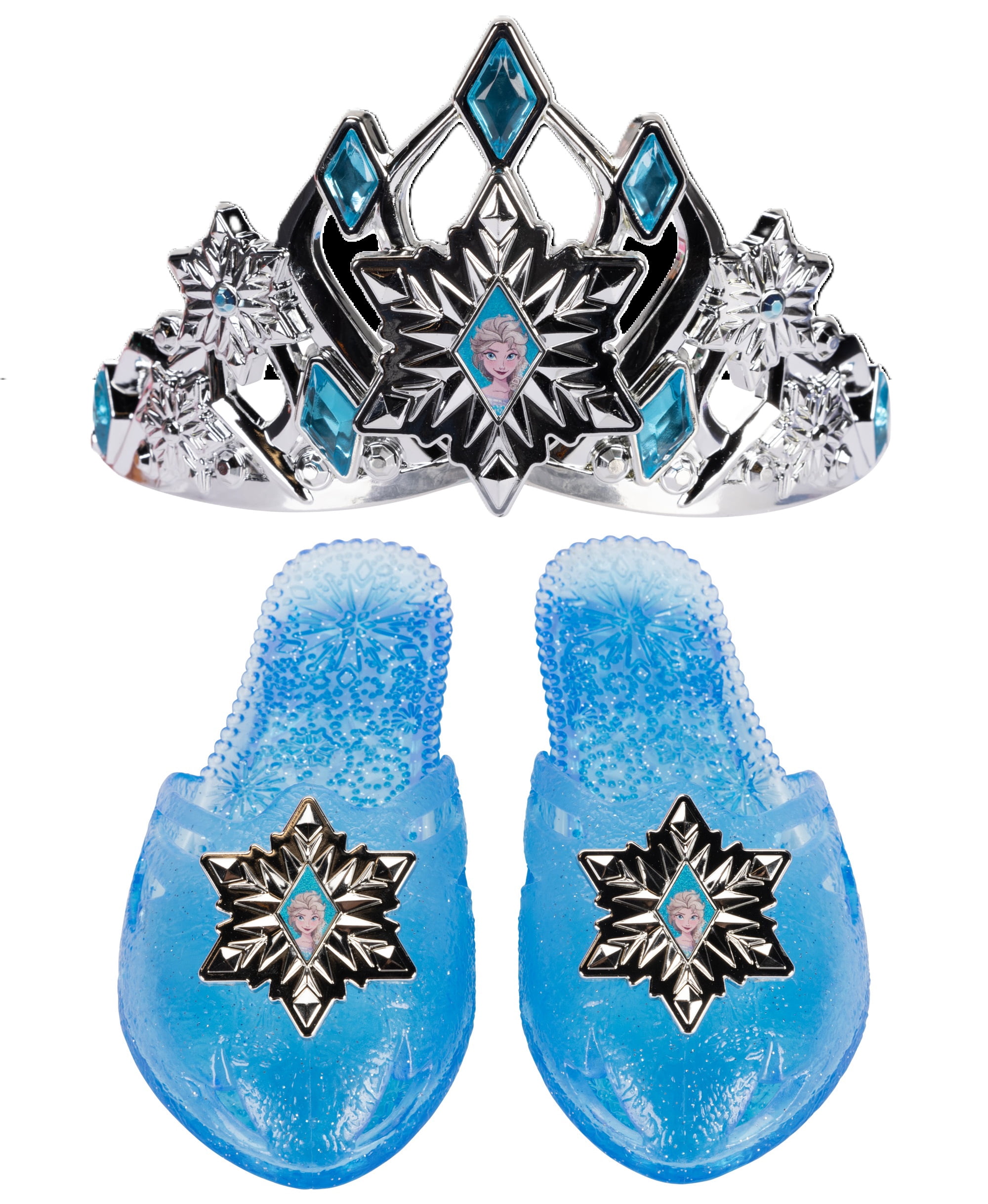 Disney Frozen Elsa Tiara and Shoe Accessory Dress up Set For