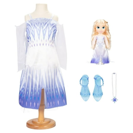 Disney Frozen Elsa Toddler Doll with Child Sized Dress and Accessories