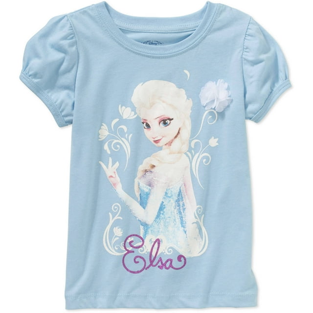 Disney Frozen Elsa Toddler Girl Short Sl