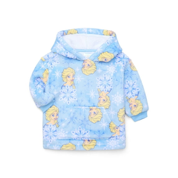 Disney Frozen Elsa Toddler Girl Super Soft Snugit Hoodie, Sizes 12 Months-5T