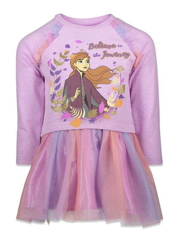Disney Frozen Elsa Toddler Girls Dress Purple 2T