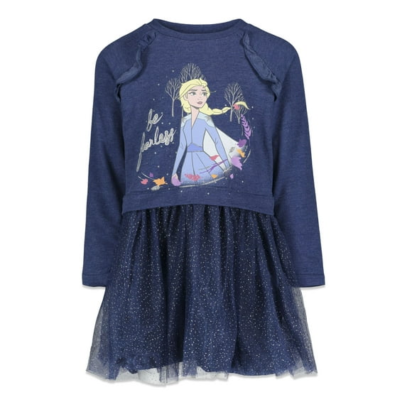 Disney Frozen Elsa Toddler Girls Dress Toddler to Big Kid