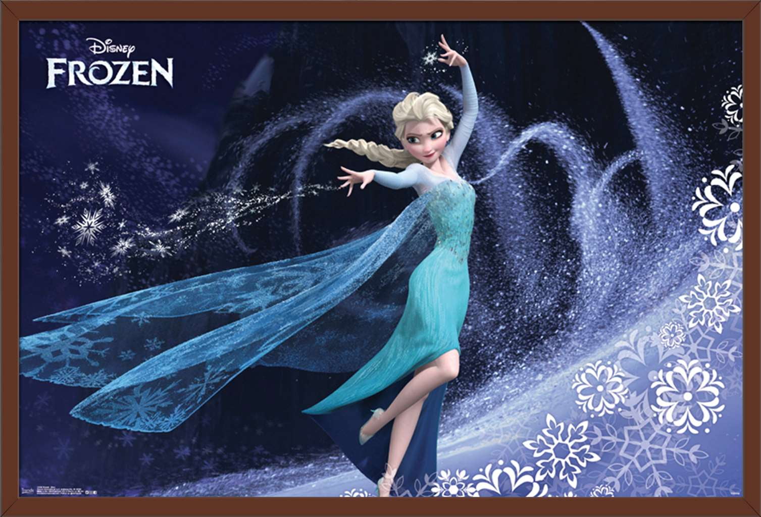 Disney Frozen - Elsa Wall Poster, 14.725