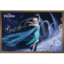 Disney Frozen - Elsa Wall Poster, 22.375" x 34", Framed