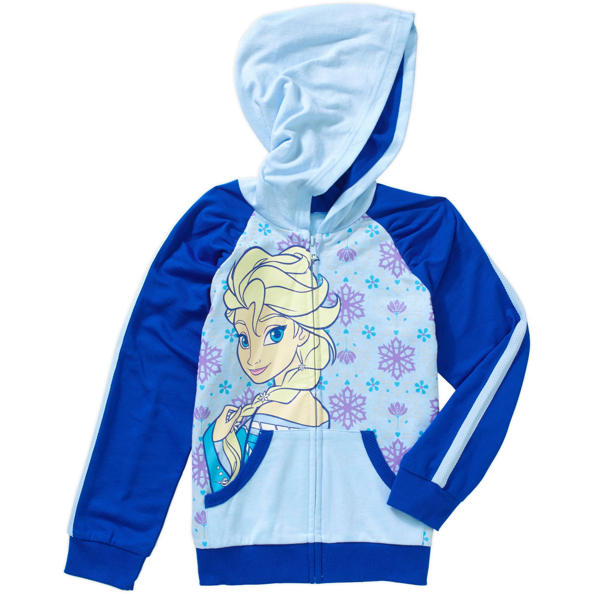 Disney Frozen Elsa Zip Front Hoodie