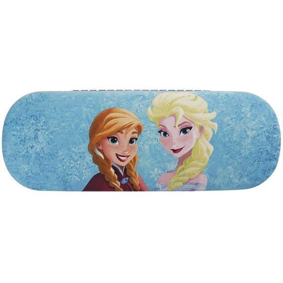 Disney Frozen Elsa and Anna Hard Shell Eyeglass Case Clamshell for Boys Girls Kids Small Frames