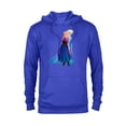 thumbnail image 1 of Disney Frozen Elsa and Anna Sisters T-Shirt - Pullover Hoodie for Adults - Customized-Royal Heather, 1 of 5