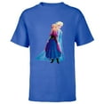 thumbnail image 1 of Disney Frozen Elsa and Anna Sisters T-Shirt - Short Sleeve T-Shirt for Kids - Customized-Royal, 1 of 5