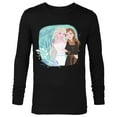 thumbnail image 1 of Disney Frozen Elsa and Anna Sisters for Life - Long Sleeve T-Shirt for Men - Customized-Black, 1 of 5