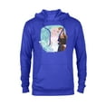 thumbnail image 1 of Disney Frozen Elsa and Anna Sisters for Life - Pullover Hoodie for Adults - Customized-Royal Heather, 1 of 5