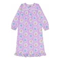 thumbnail image 1 of Disney Frozen Elsa and Spirit Horse Nokk Purple Flannel Nightgown, Gown (Size 8), 1 of 2