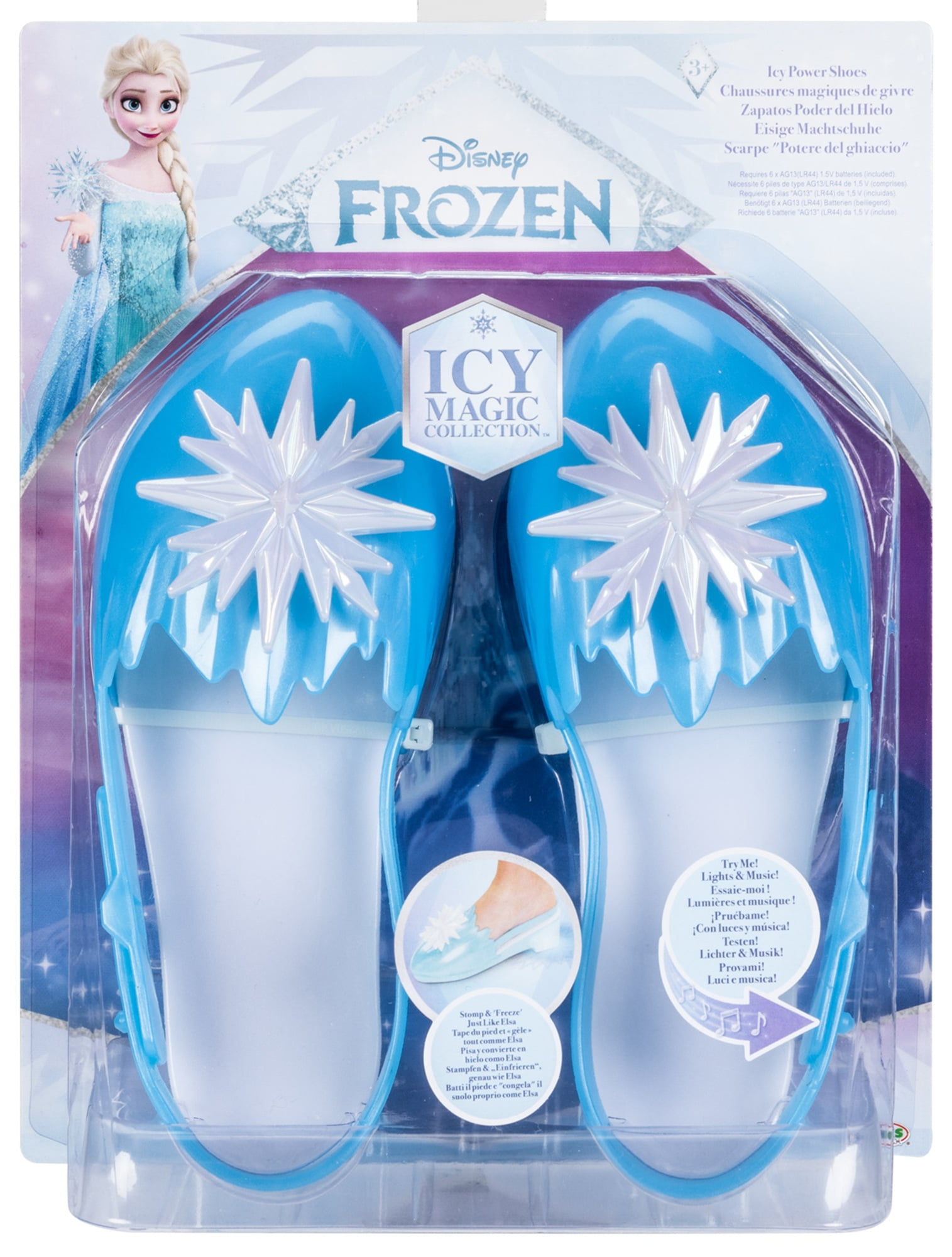 Disney Frozen Elsa's Icy Power Shoes, Light-Up Dress-Up