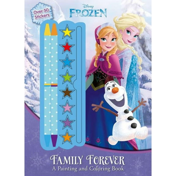 Disney Frozen Family Forever: A Painting and Coloring Book (Other)