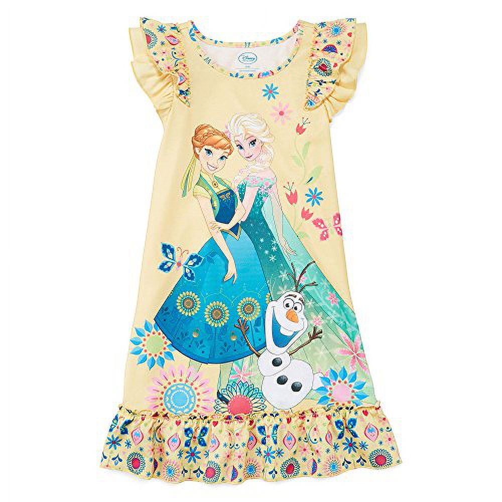 Disney Frozen Fever Anna Elsa Nightgown (2)