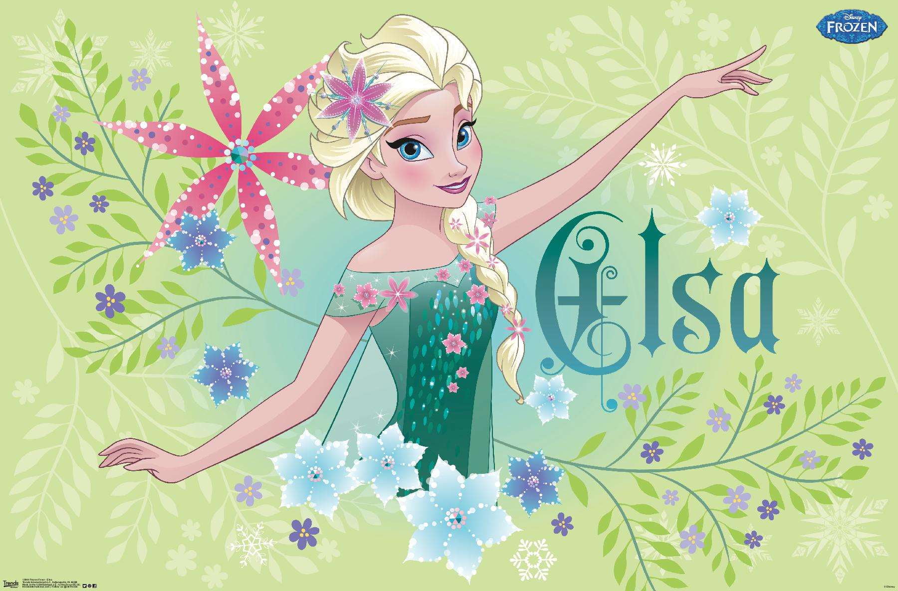 Disney-Frozen-Fever-Elsa-Wall-