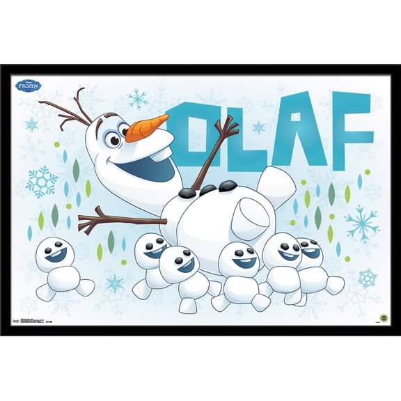Disney Frozen Fever - Mini Wall Poster, 22.375" x 34", Framed