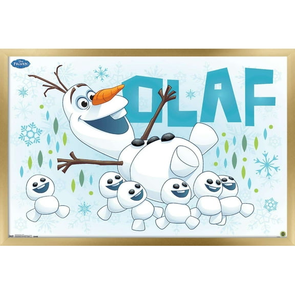Disney Frozen Fever - Mini Wall Poster, 22.375" x 34", Framed