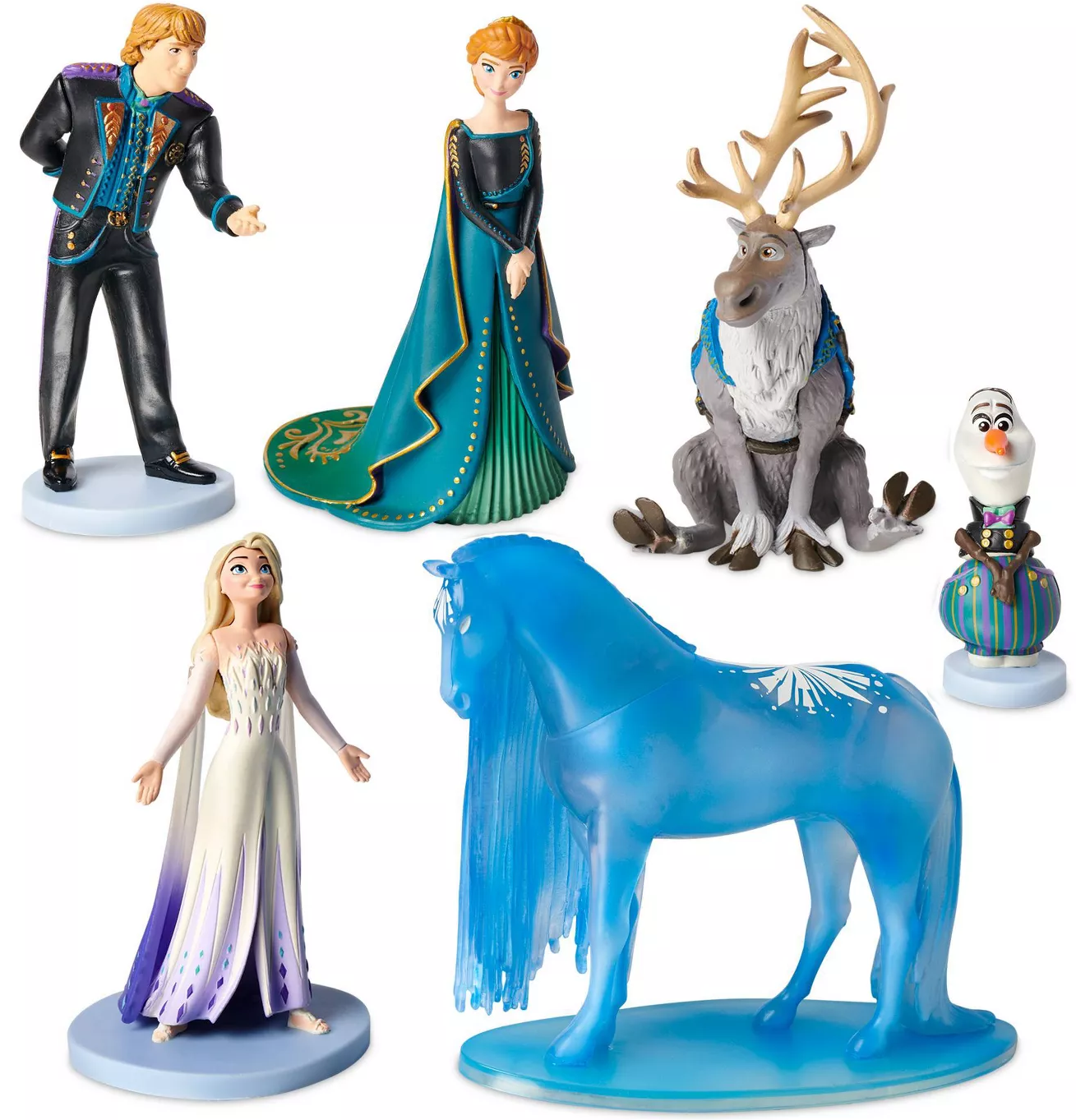 Disney Frozen Figurine Set, 6 Characters/Pieces, Frozen 2