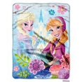 thumbnail image 1 of Disney Frozen Floral Fjord 46" x 60" Micro Raschel Throw, 1 Each, 1 of 5