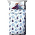 thumbnail image 1 of Disney Frozen Forest Spirit 3 Piece Twin Size Kids Sheet Set, 1 of 5