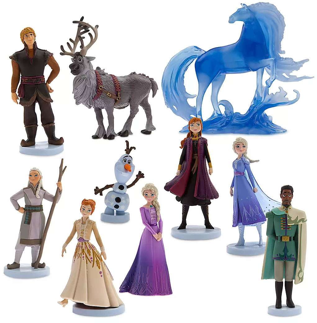 Disney Frozen 2 Deluxe Figure Play Set 10 Piece - Walmart.com