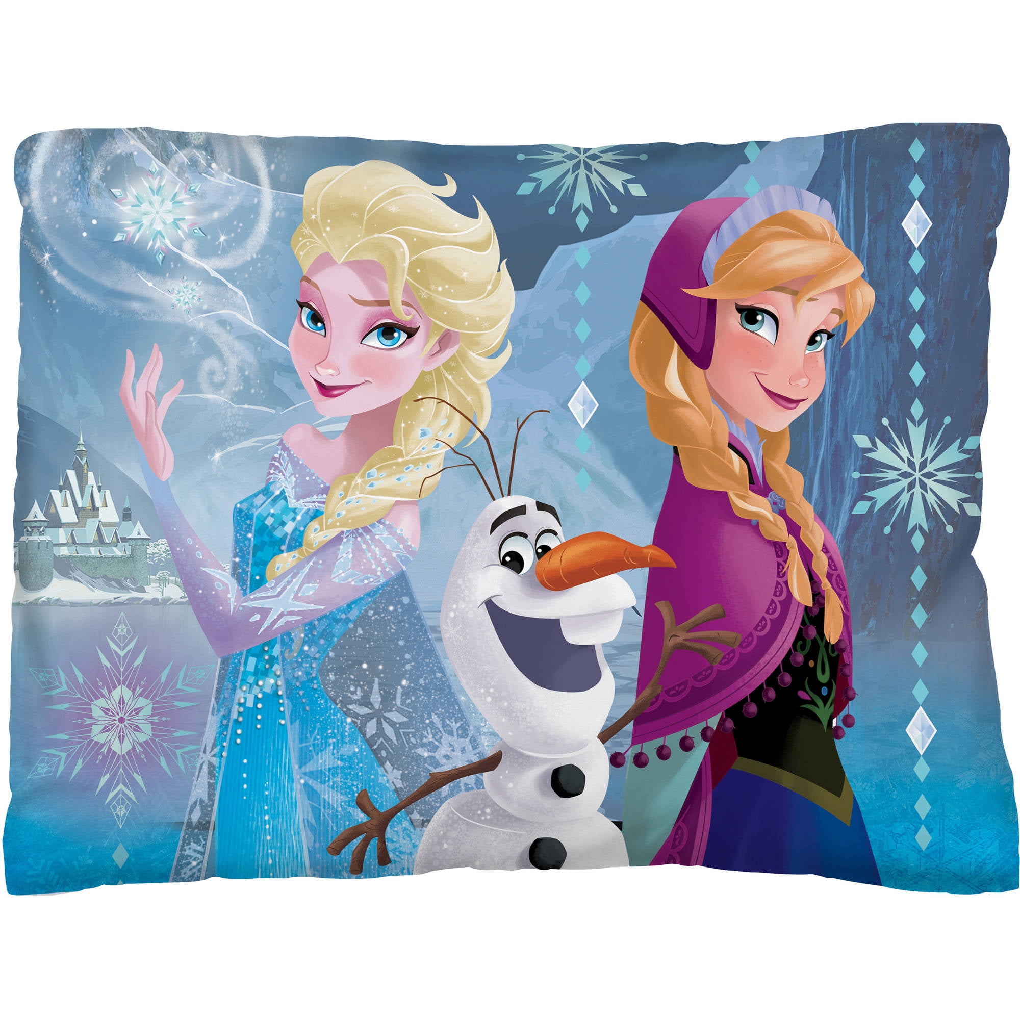 Disney Frozen "Frozen in Time" Bed Pillow - Walmart.com