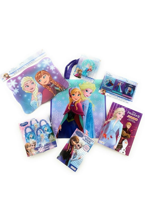 Frozen Gift Set Anna Elsa Princess Girl Kid Art Activity 7 Piece Pack