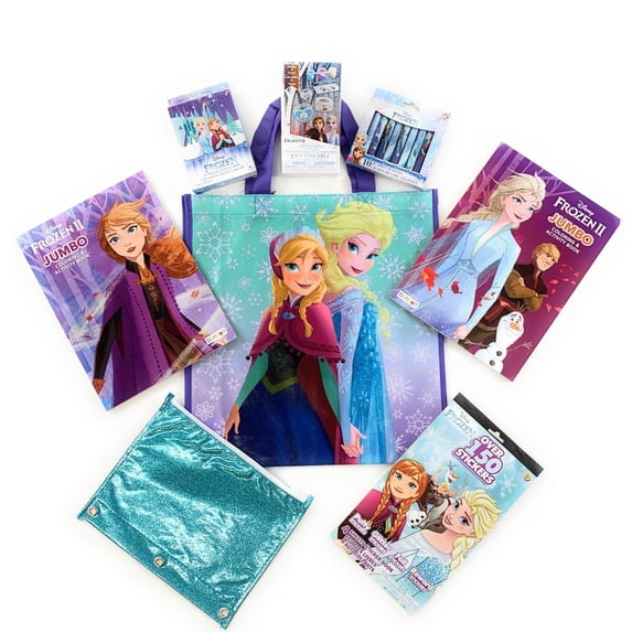 Disney Frozen Gift Set Anna Elsa Princess Girl Kid Art Activity 8 Piece Pack