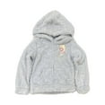 thumbnail image 1 of Disney Frozen Girls Blue Plush Elsa Hoodie Sweatshirt Size 5, 1 of 1