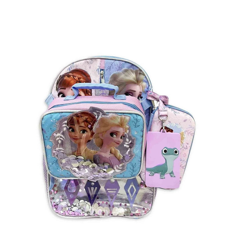 Frozen 16 inch Backpack 4-piece Set with lunch box for girls