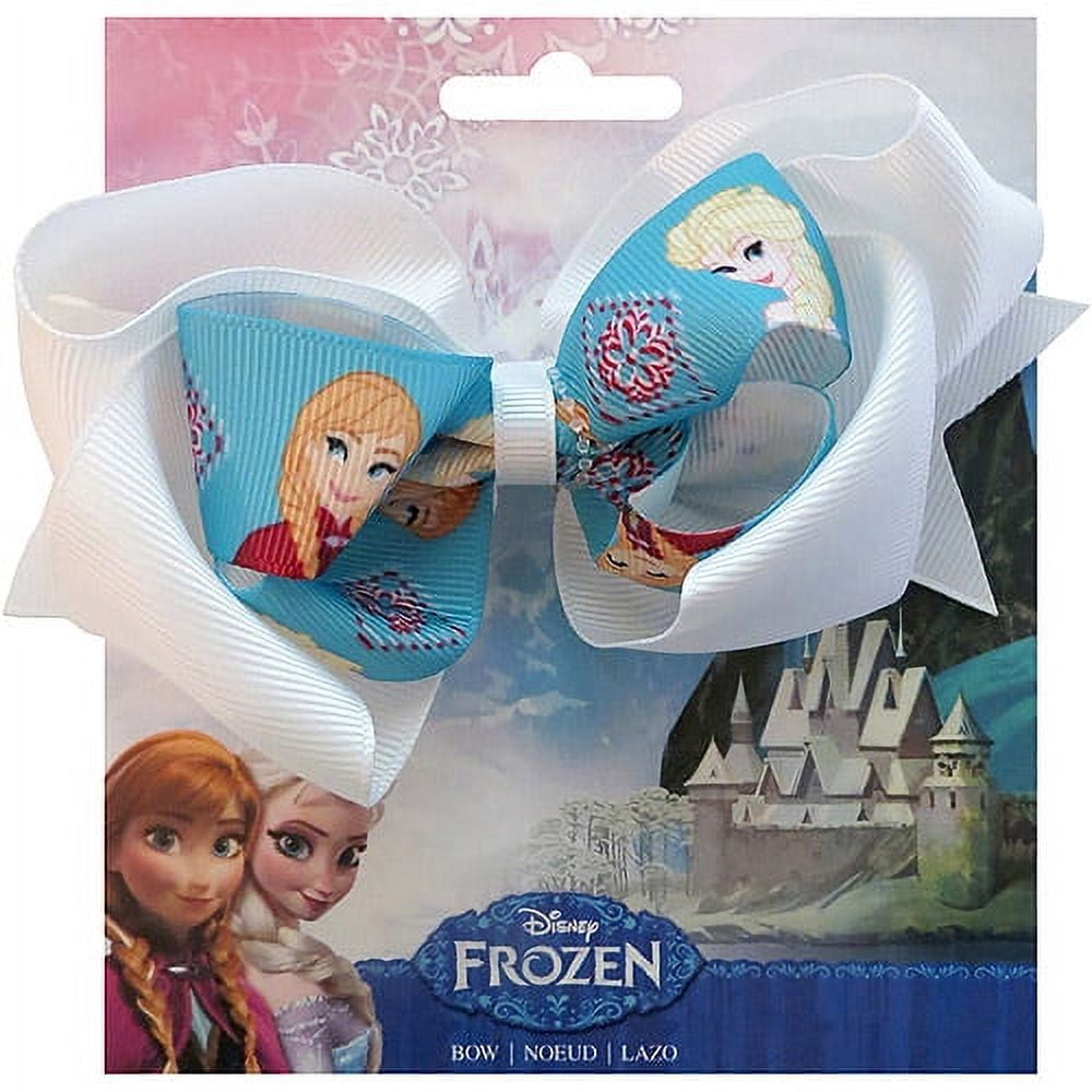 Disney Frozen Grosgrain 1" Ribbon Hair Bows