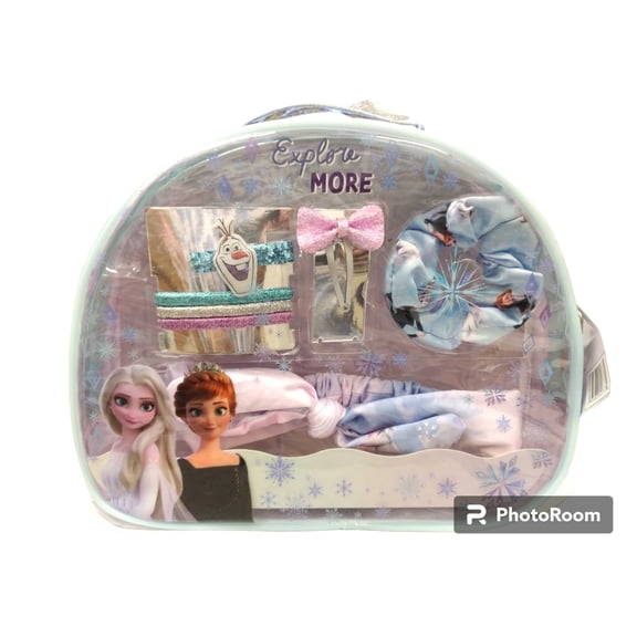 Disney Frozen Hair Accessories Handbag - 7 Pcs Hair