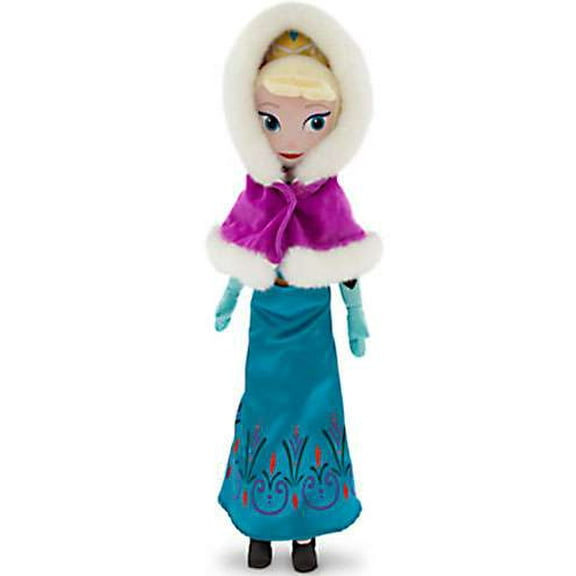 Disney Frozen Holiday Elsa Plush (Hooded Cape)