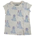 thumbnail image 1 of Disney Frozen II Elsa & Anna Ivory Little Girl's T-Shirt - XS (4/5), 1 of 4