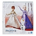 thumbnail image 1 of Disney Frozen II Elsa, Anna & Olaf Deluxe Fashion Doll Set, Multicolor, 1 of 8