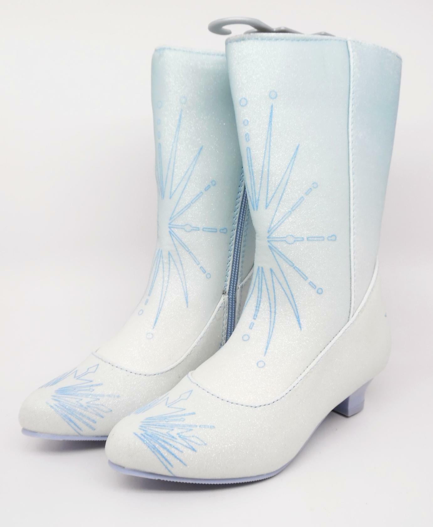 Disney Frozen II Elsa Kids Dress Up Iridescent Boots US AU 13 1 UK 11 12 EU29 31 Walmart