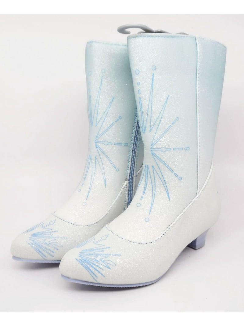 Disney Frozen II Elsa Kids Dress-Up Iridescent Boots US/AU 13/1 UK