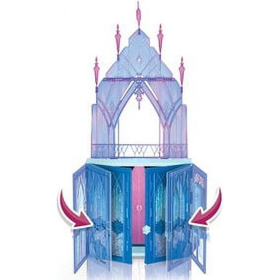 Disney Frozen II Elsa's Fold and Go Ice Palace, Castle Playset