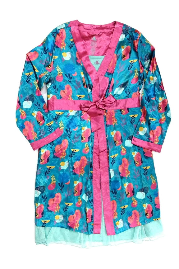 Frozen II Girl's 3-Piece Deluxe Sleepwear Pajama and Robe Set, Size 9/10